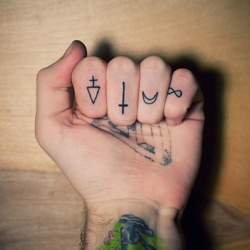 hand, hipster, infinite, moon, tattoo, tattoos