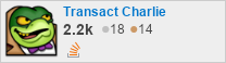 profile for Transact Charlie on Stack Exchange, a network of free, community-driven Q&A sites