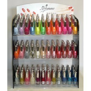 La Femme 21 Piece Nail Polish Varnish Set  UV Neon And Glitter Party