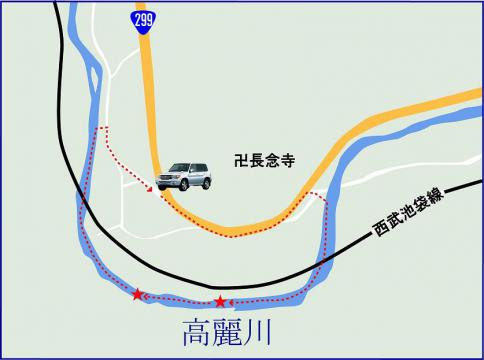 なかごろうの晴釣雨ゴク日記 高麗川でハヤ釣り