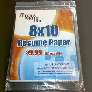 buy 8x10 resume paper