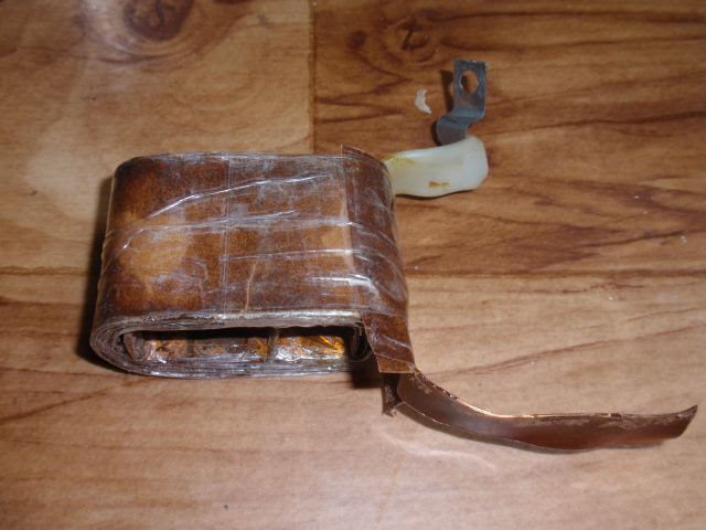 Sekundár Tr1 z měděného pásku