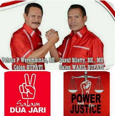 Saumlaki, Malukupost.com - Pasangan Calon Bupati dan Wakil Bupati Maluku Tenggara Barat (MTB) Petrus Paulus Werembinan-Jusuf Silety yang menggunakan slogan "Power and Justice" berjanji memaksimalkan pelayanan kesehatan bagi masyarakat di daerah itu. "Kami akan terus mendorong program pro rakyat seperti pemberian Kartu MTB Sehat (Jamkesda) bagi 23.000 warga yang tidak mendapat layanan BPJS, dan pengadaan ambulans darat dan laut secara gratis di setiap kecamatan," kata Petrus di Saumlaki, Sabtu (10/12). Menurut dia, salah satu indikator keberhasilan pembangunan di daerah adalah tersedianya sarana dan prasarana serta peningkatan pelayanan dasar kepada masyarakat di bidang kesehatan.