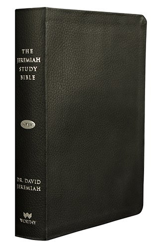 The Jeremiah Study Bible, NKJV: Black Genuine Leather w/thumb indexBy David Jeremiah