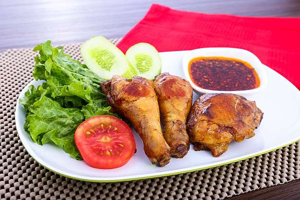 Ayam Panggang Pedas  Resep dari Dapur KOBE