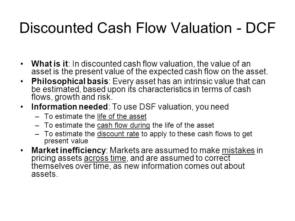 Image result for buffett intrinsic value is the present value of all its future cash flows