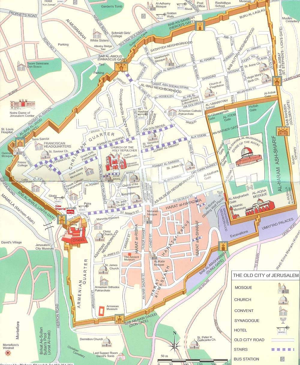 jeruzalém mapa Jeruzalém: mapa Jeruzaléma | CK Mundo jeruzalém mapa