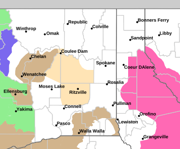 Spokane Watches, Warnings & Advisories