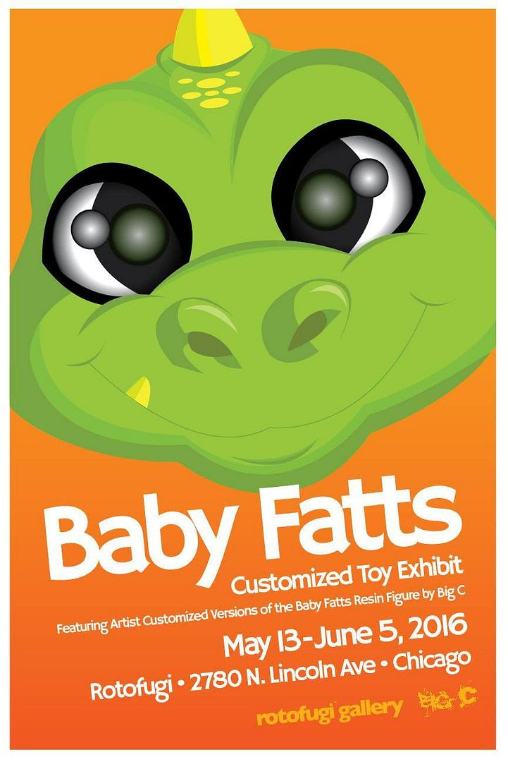 Rotofugi presents: 'Baby Fatts' Custom Toy Exhibit!!!