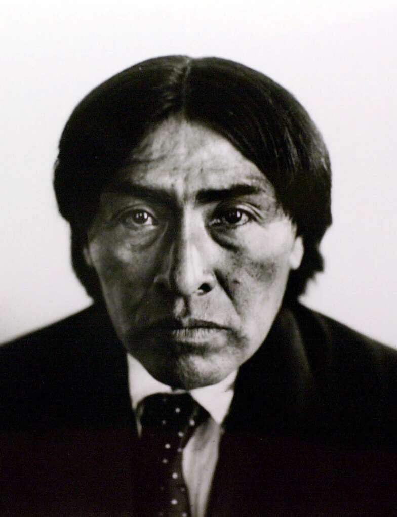 FILE--An Indian known as Ishi is shown in this July 1912 portrait made in San Francisco.  Nearly 90 years after an Indian known as Ishi walked out of the wilderness and was put on display as the "Last Wild Man in North America," his brain is being brought back home from the Smithsonian Institution to California for a proper burial. (AP Photo/Phoebe Hearst Museum of Anthropology/UC Berkeley Regents, E.H. Kemp, File)  Ran on: 11-13-2011 Ishi, the last Southern Yana Indian, wasn't the best singer.