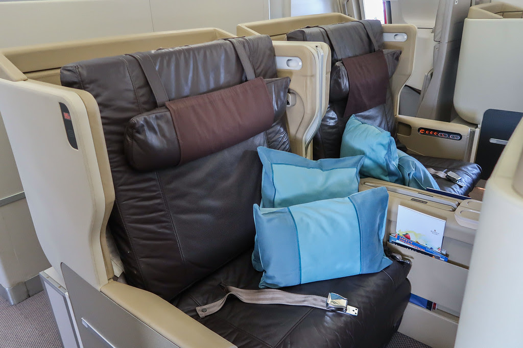 Singapore Airlines Business Class Seats 