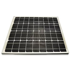 LiteFuze® 50W Mono-crystalline Solar Panel 50 Watt - High-Efficiency - Durable Heavy Duty Long Lasting Frame