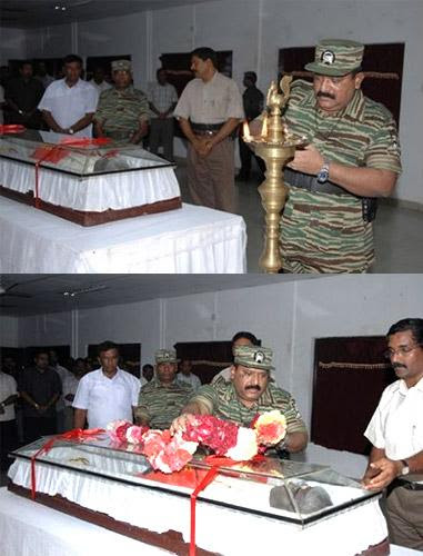 Images: LTTE chief Prabhakaran's public appearance