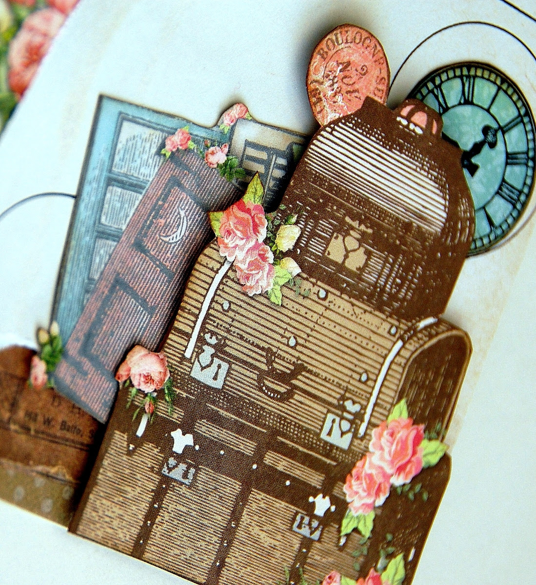 Follow Your Heart Layout by Irene Tan using BoBunny Soiree Collection