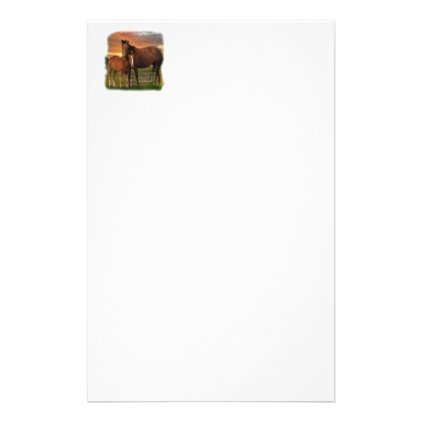 Horse and pony stationery