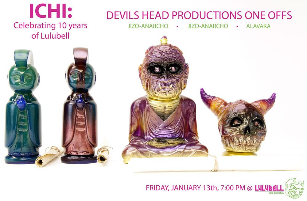 Devils Head Productions one-off's for 'ICHI' show at Lulubell!