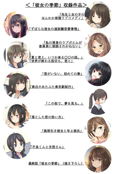 彼女の季節 収録作品 Pixiv年鑑 B