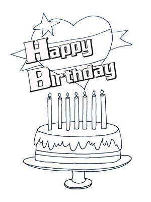  free printable birthday coloring cards cards create and print free
