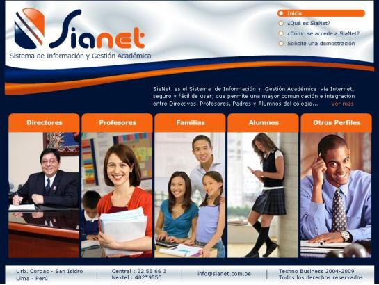 Sianet.com.pe, Comprehensive Information About Sianet | Quarkbase 