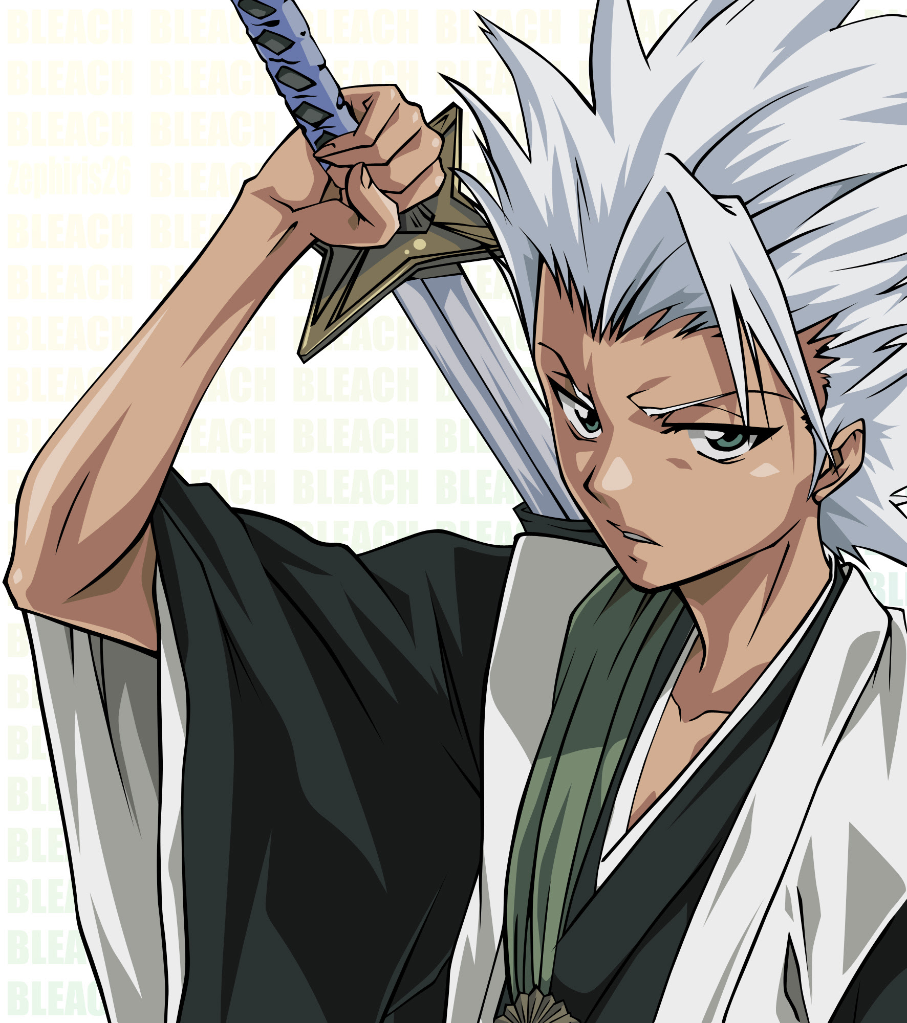 Download Bleach: Bleach Vector - Hitsugaya - Minitokyo
