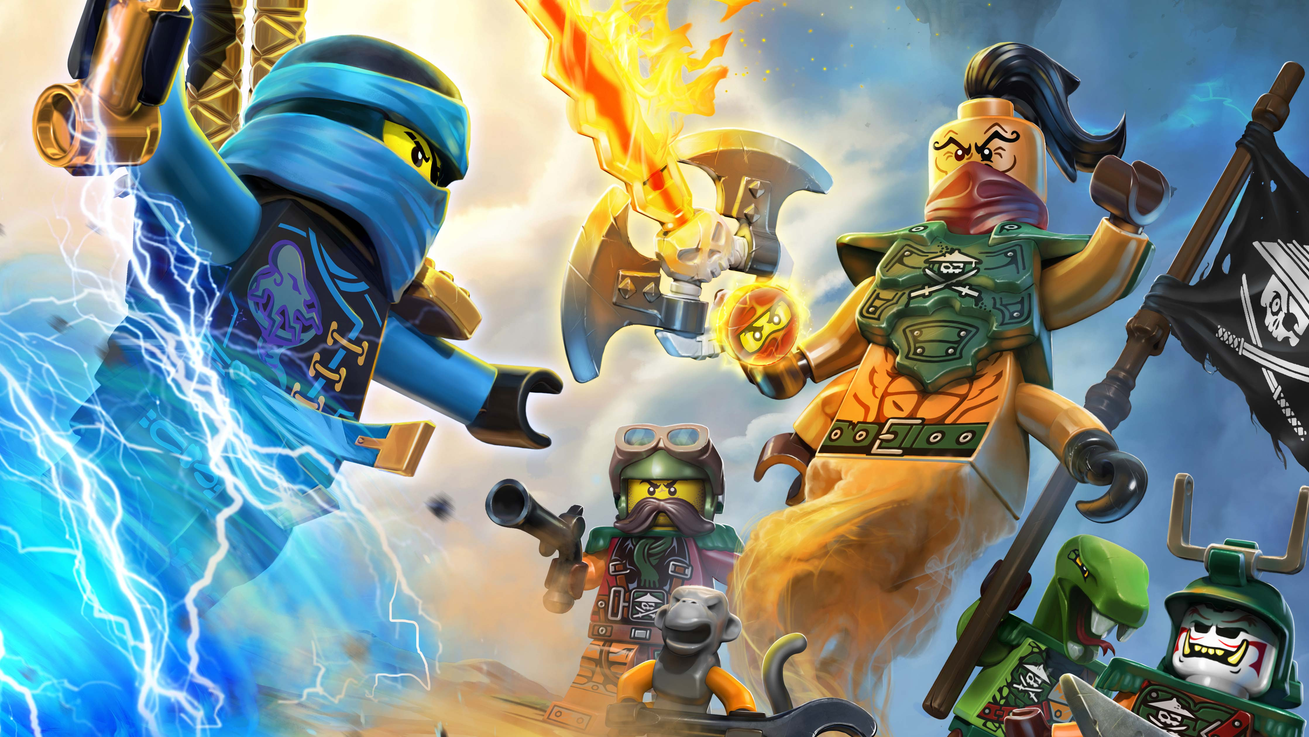 Coloriage Ninjago et dessin gratuit à imprimer