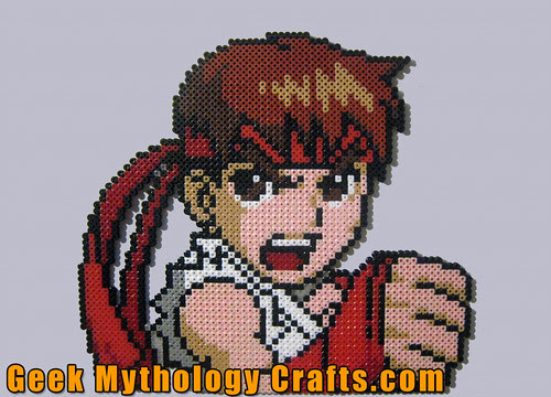 Street Fighter Ryu Bead Sprite A Photo On Flickriver