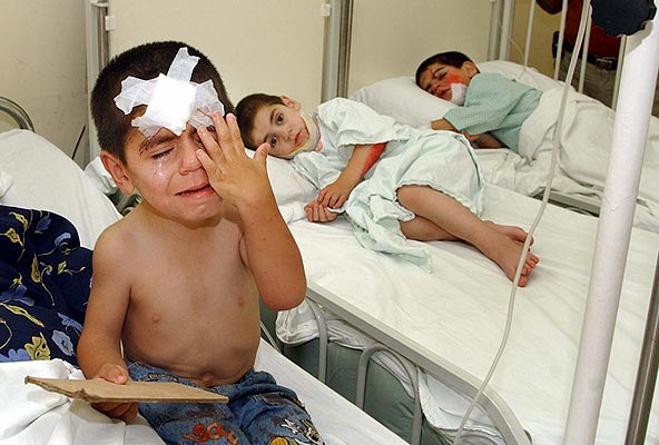 190706 Niños heridos en el Líbano
