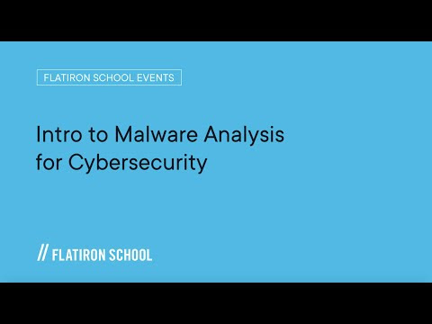 Intro to Malware Analysis for Cybersecurity