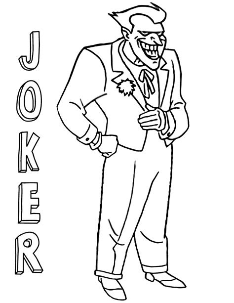 There are tons of great resources for free printable color pages online. joker coloring pages coloring pages to download and print