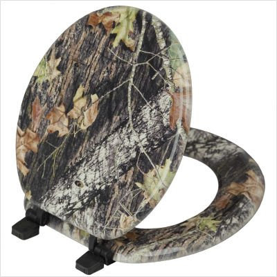 Magnolia Camouflage Mossy Oak Break Up Pattern Toilet Seat