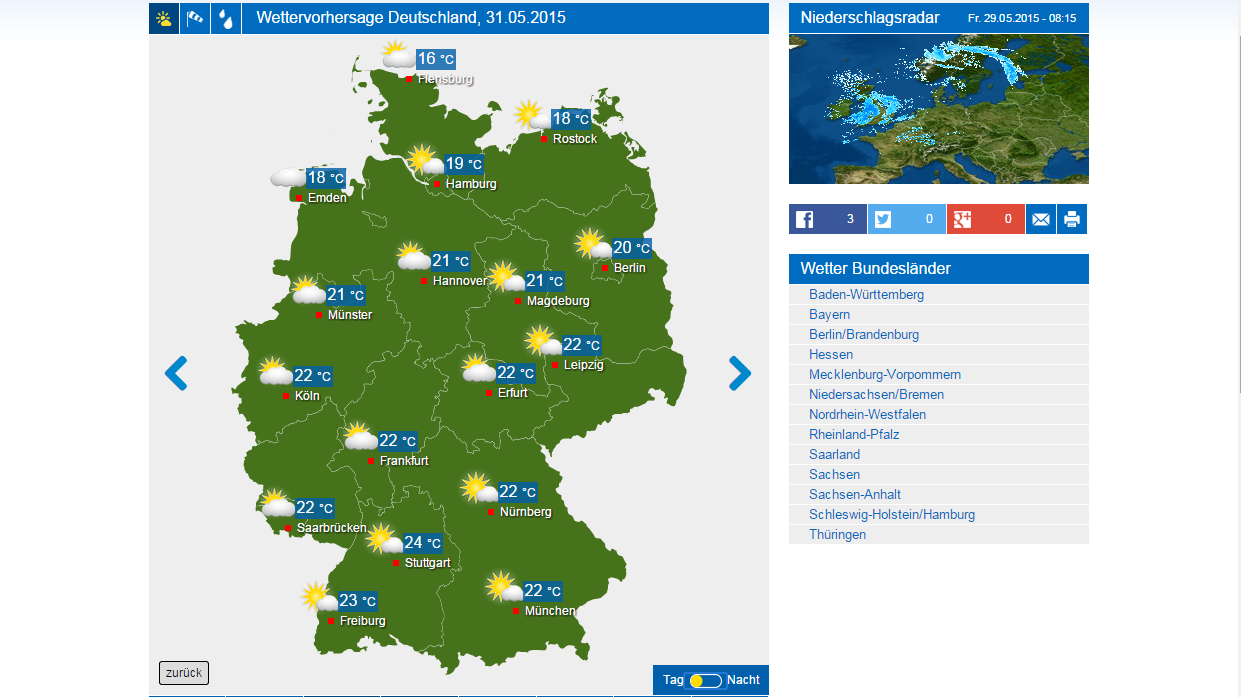Wetter am Wochenende - Samstag Schauer, Sonntag besser ...