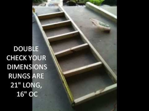 Building a small Boat Ramp with winch - YouTube