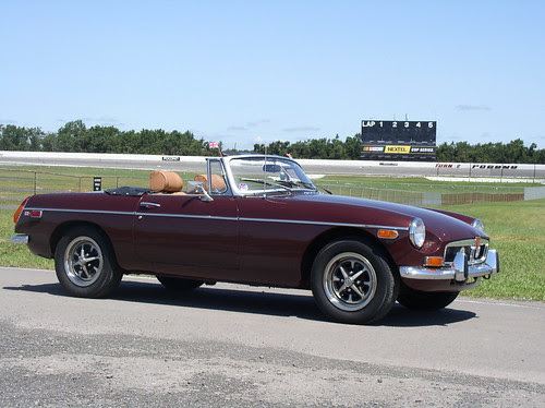 The MGB at Pocono Raceway