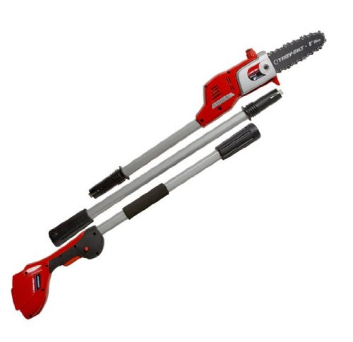 See Troy-Bilt TBPS57 8-Inch 20 Volt Lithium-Ion Cordless Electric Pole Saw