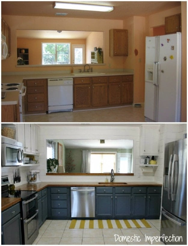 37 Brilliant DIY Kitchen  Makeover Ideas