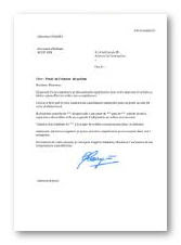 Modèle et exemple de lettre de motivation : Créateur de parfum