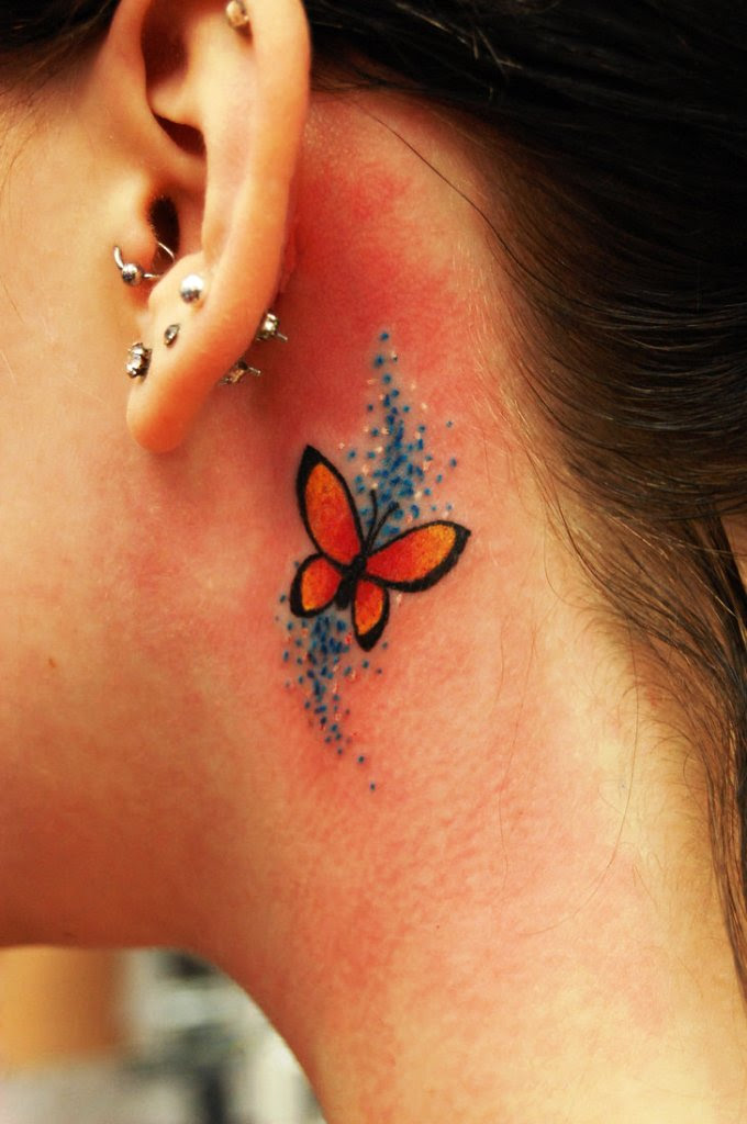 10 Small Ear Tattoos For Women - Flawssy
