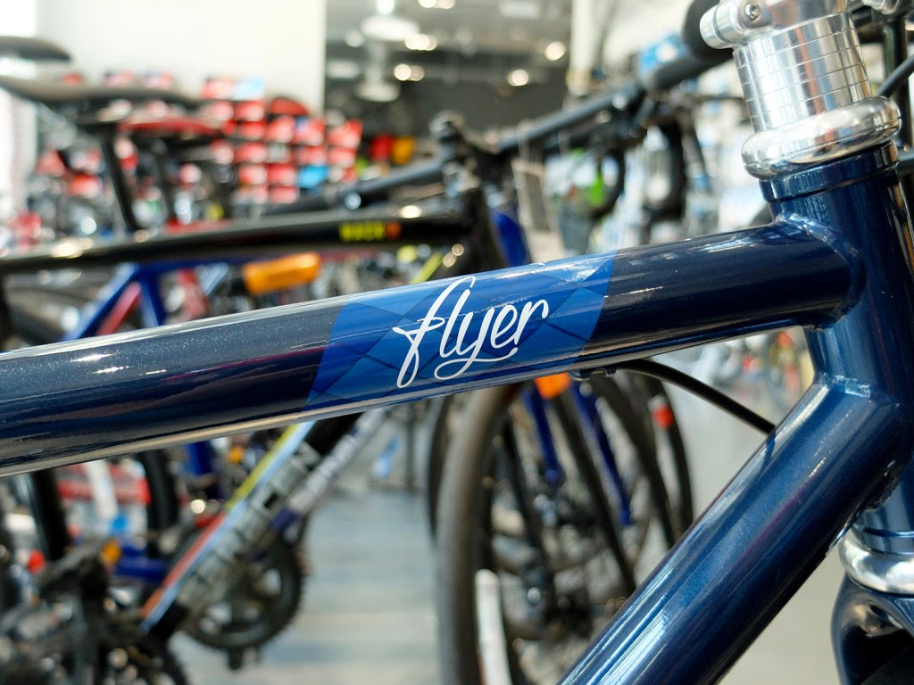 Flyer close up paint job