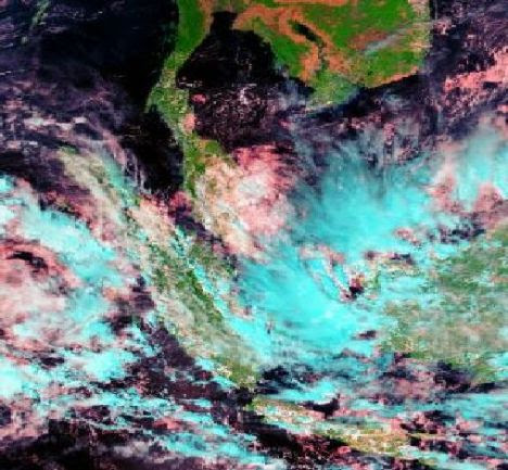 Pemanfaatan Satelit MODIS untuk perekaman kondisi atmosfer secara harian. (Sumber : www.lapanrs.com)