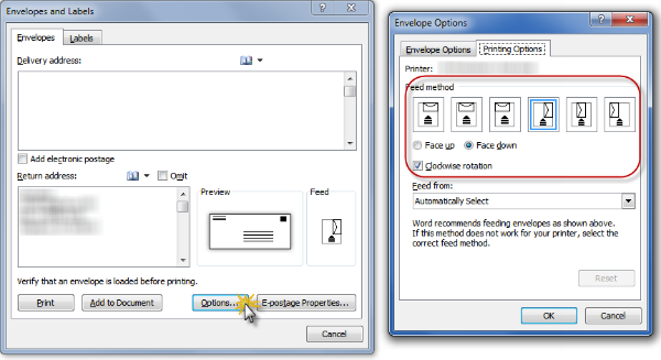 How to print an envelope in Microsoft Word - Legal Office Guru