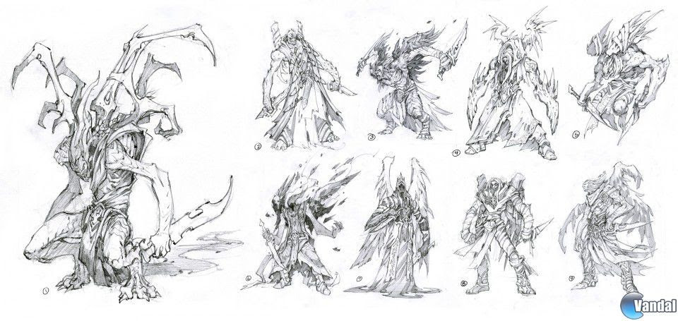 Nuevas imágenes e ilustraciones de Darksiders II 