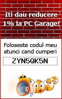 Iti dau reducere 1% la PC Garage