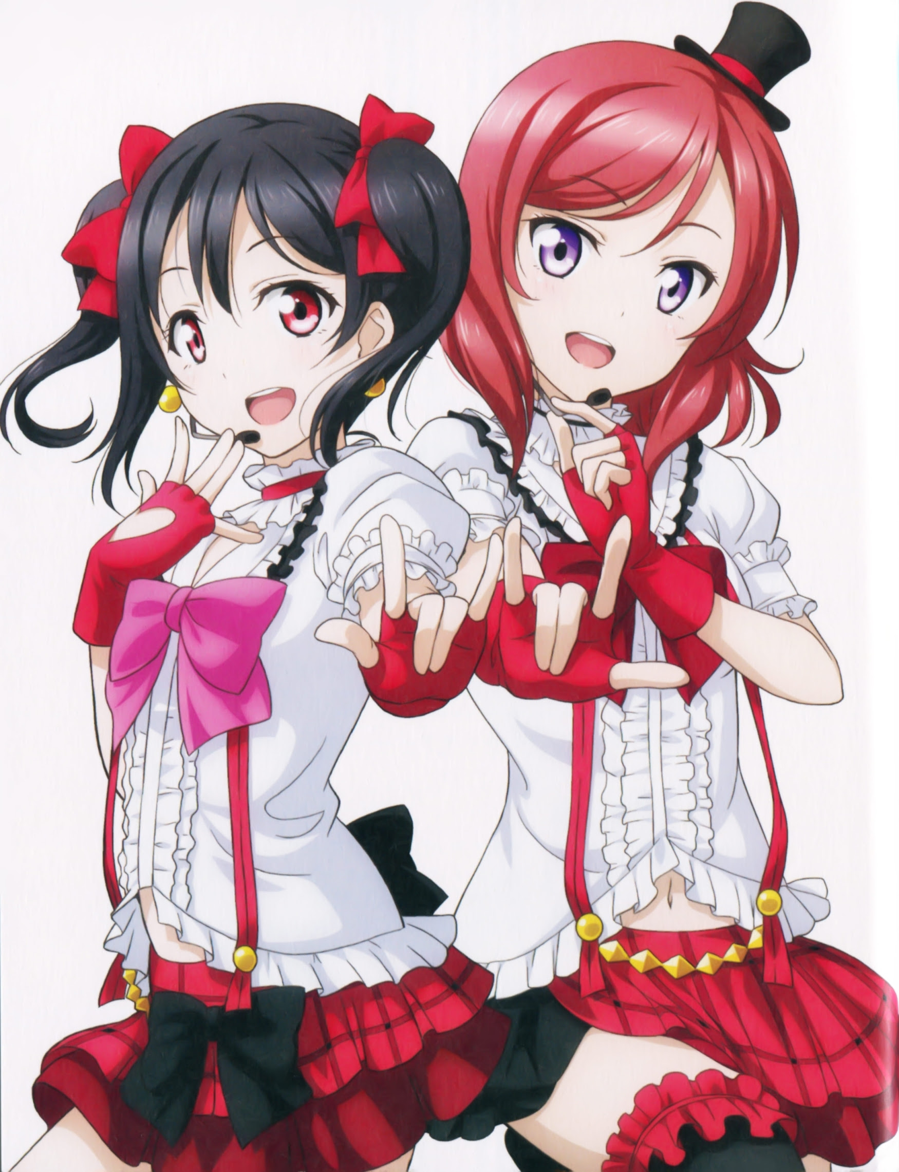 ラブライブ 壁紙 Love Live ラブライブ 矢澤にこ 西木野真姫 Lovelive Yazawa Nico Nishikino Maki 311