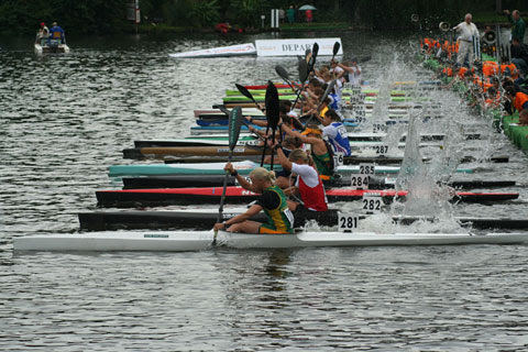 Marathon racing in London - Canoe London : Canoe London