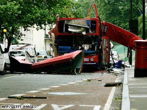 Muslim extremists killed 52 people in bomb attacks in London in July 2005.