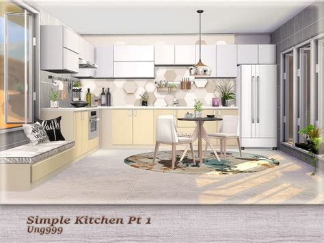 sims resource simple kitchen pt  ung sims