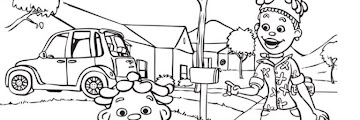 Sid The Science Kid Coloring Sheet