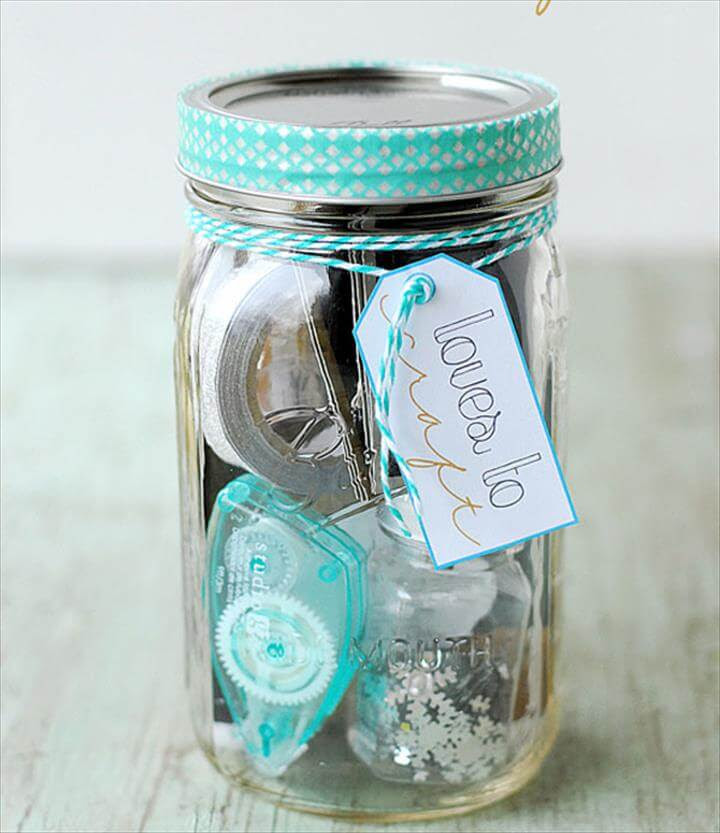 Cheap & Best 15 Mason Jar Gift Ideas  DIY to Make
