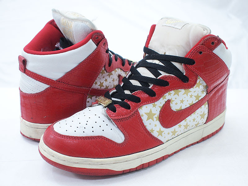 Supreme Nike Sb Dunk High Pro Sb Supreme ダンクハイ シュプリーム 星 スター 2nd ナイキ 10 28 161 ブランド古着の買取販売フォーサイト オンラインストア
