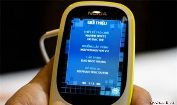 Người Việt Nam phát triển game Snake cho Nokia 3310